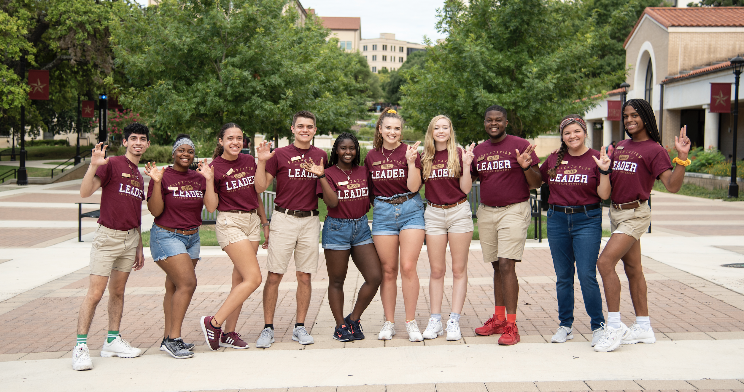 Orientation Leaders New Student and Family Experiences Texas State